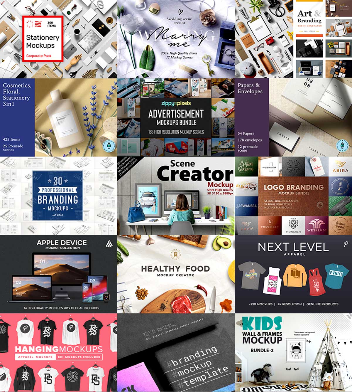 The All-Encompassing Mockup Collection