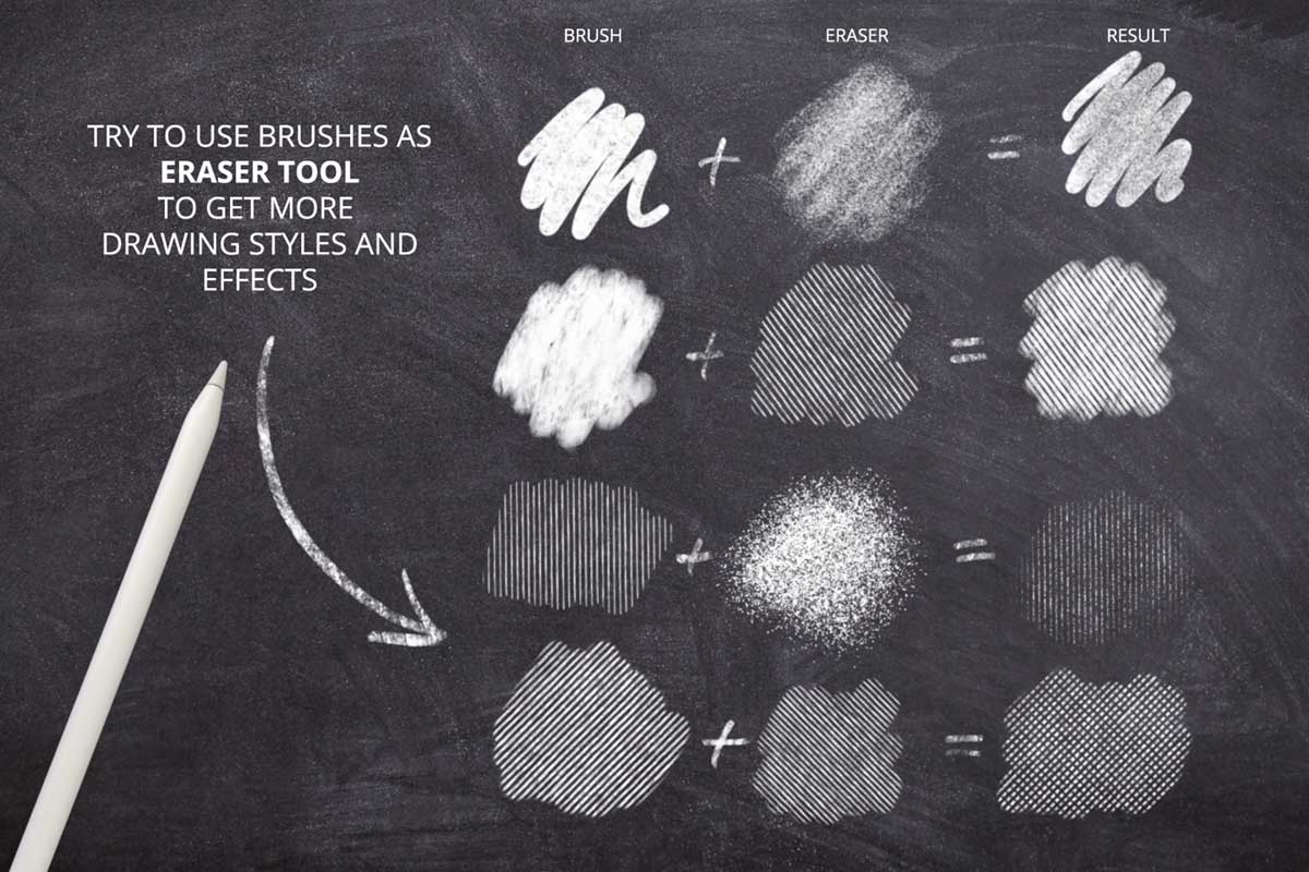 Procreate Chalk Lettering Brushes