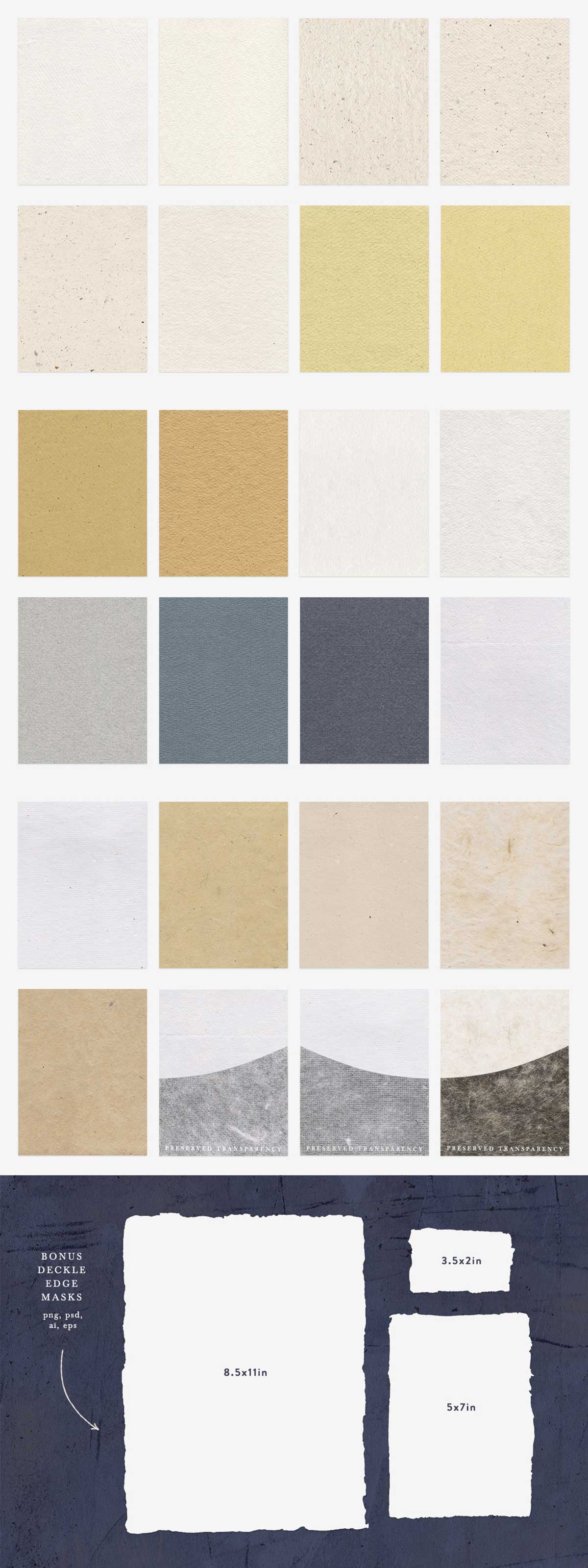 HANDMADE PAPER TEXTURES