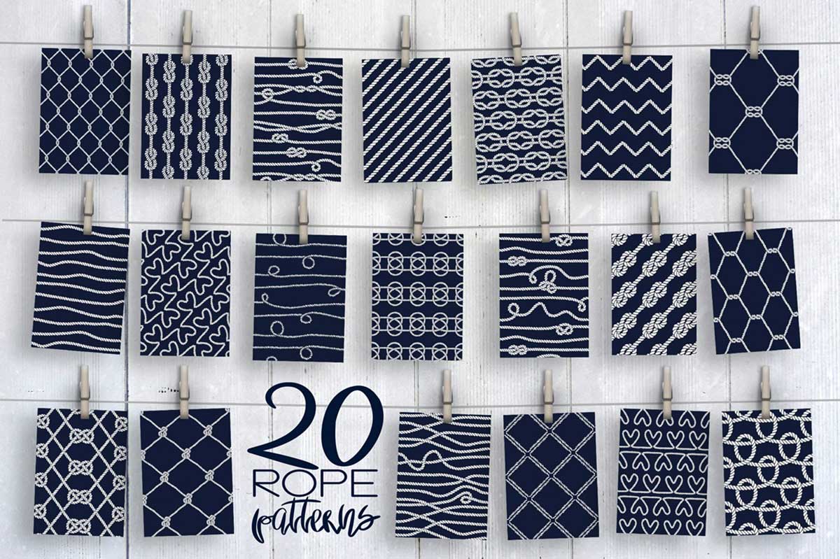 20 ROPE PATTERNS