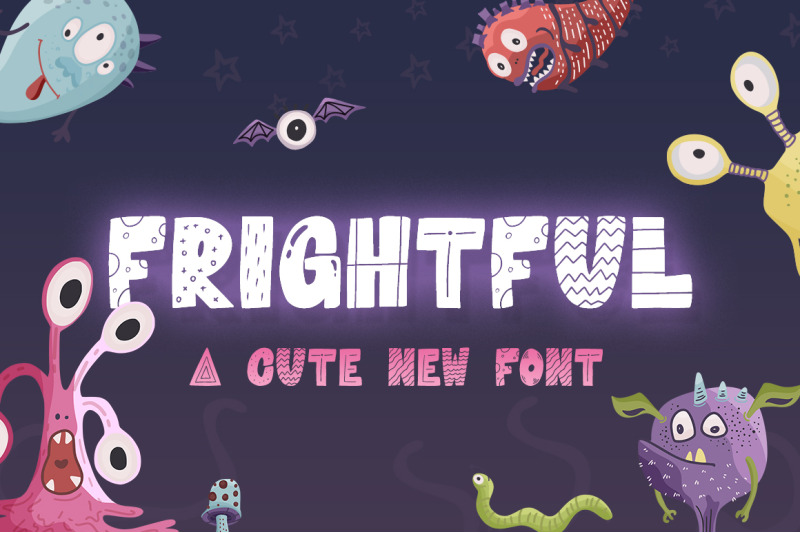 FLASH FREEBIE – Frightful Font