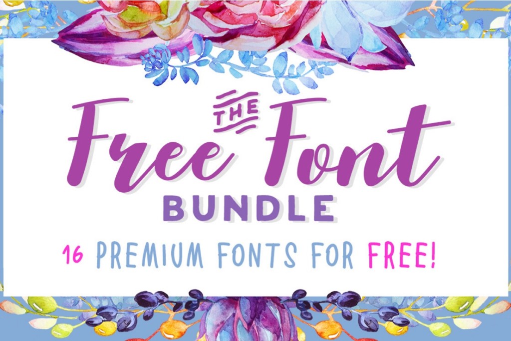 Free Font Bundle