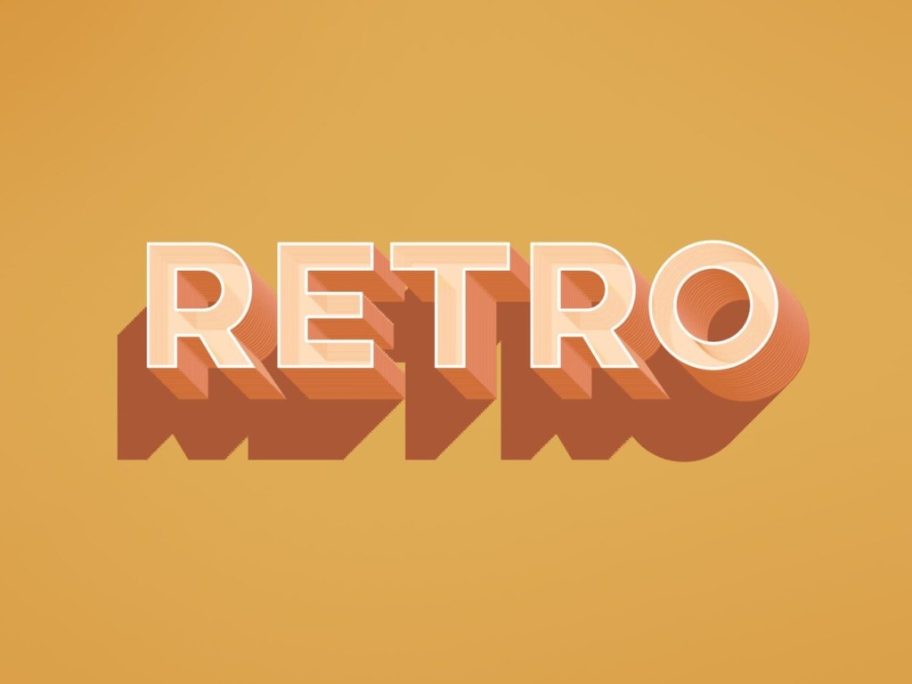 FREE RETRO TEXT EFFECT