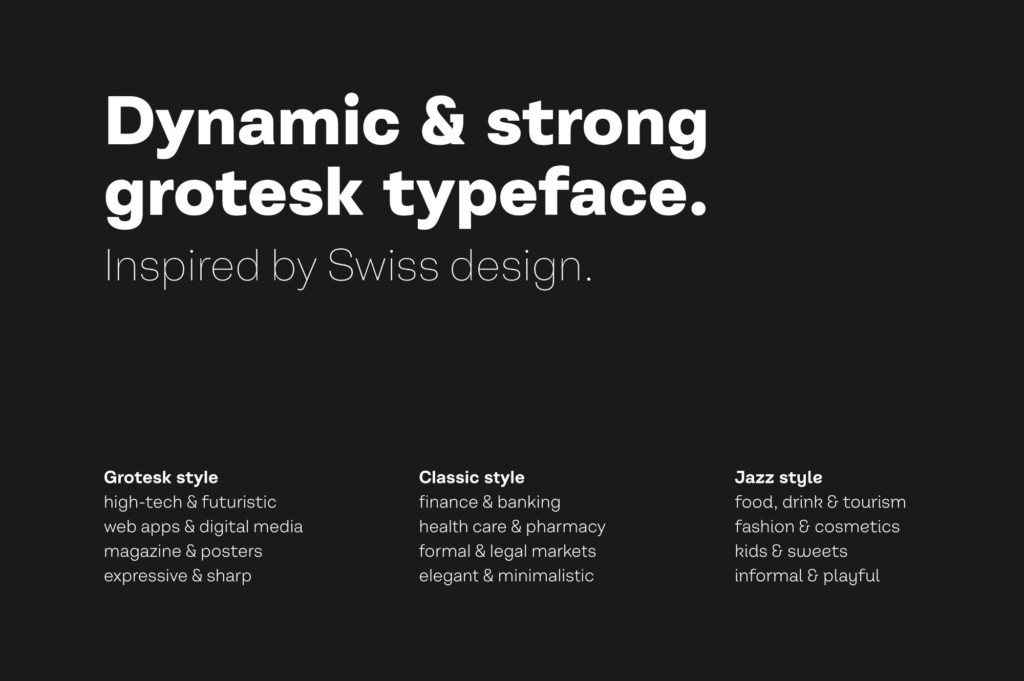 MONTREUX GROTESK