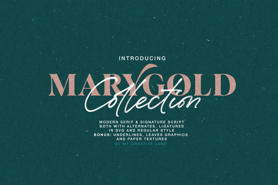 MARYGOLD FONT DUO COLLECTION
