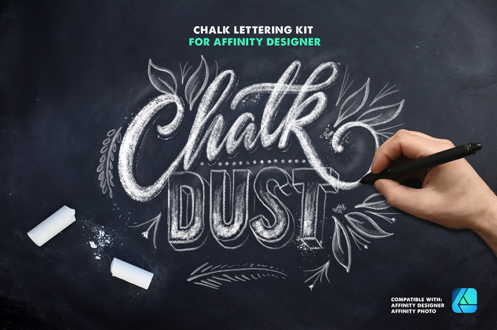 Chalk Dust Brush Kit For Affinity