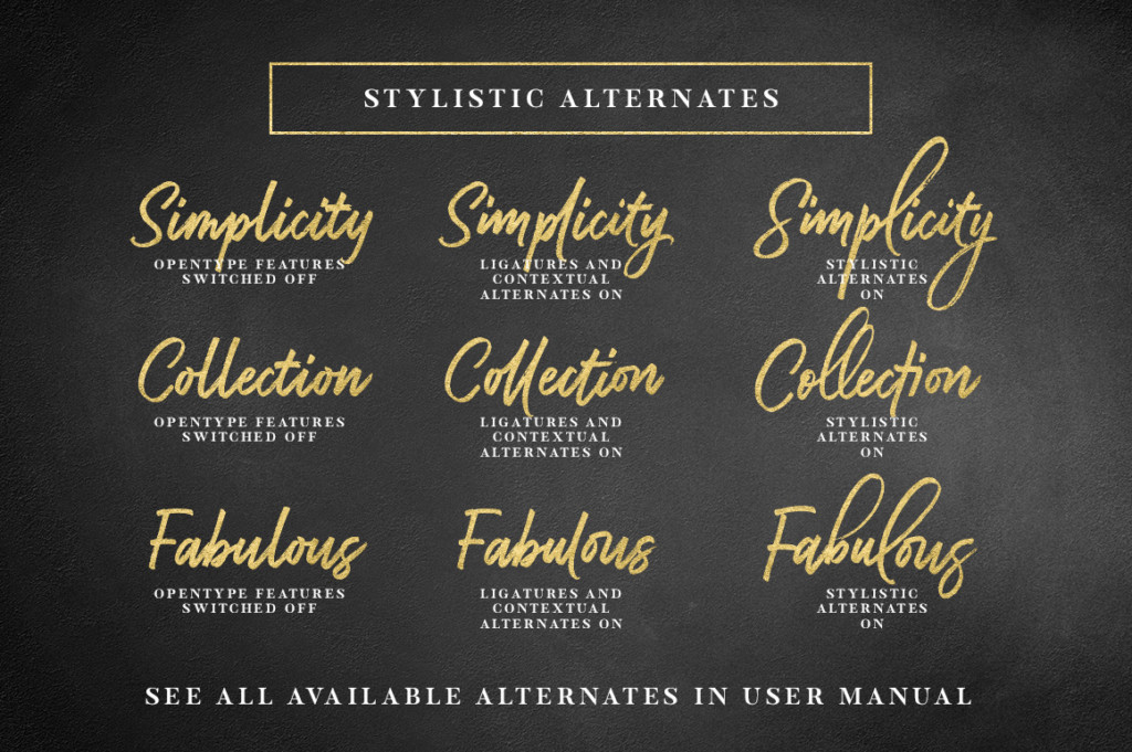 使えるセリフ書体中心のフォントセット:BEAUTIFUL MINDS – A VERSATILE FONT FAMILY