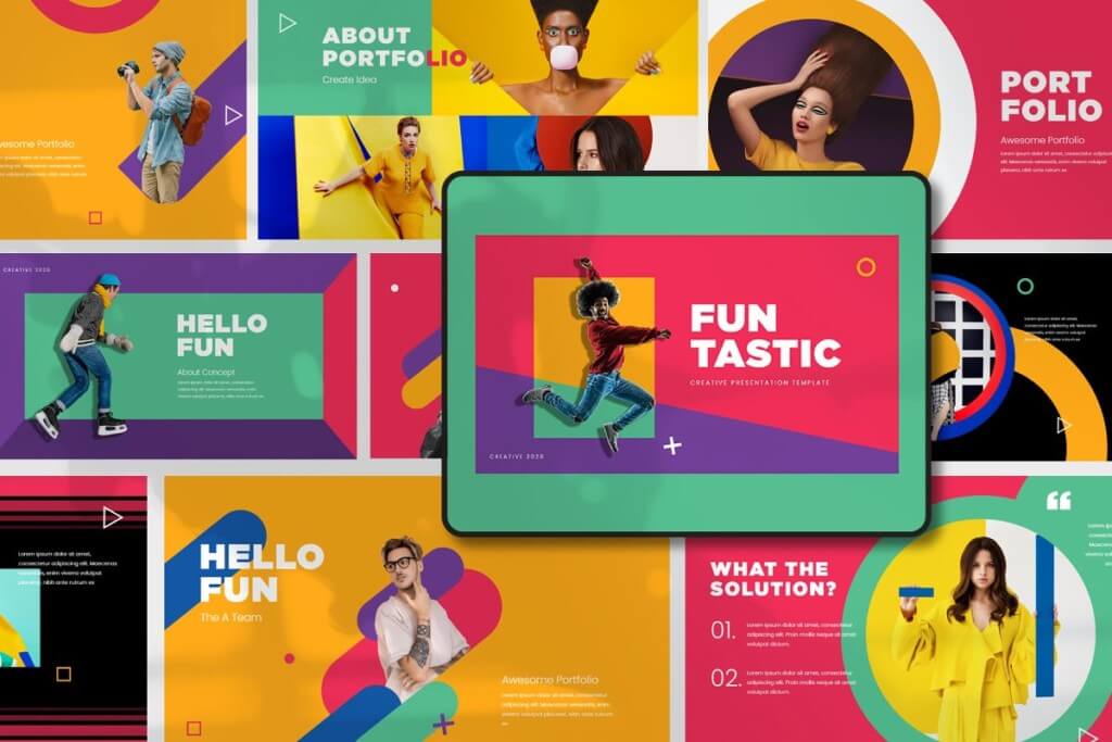 FUN Tastic Creative Googleslide