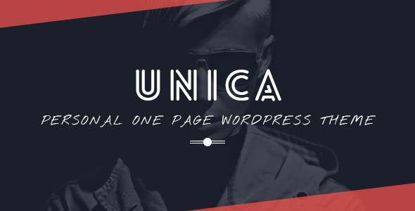 Unica - Personal Resume and Portfolio Theme