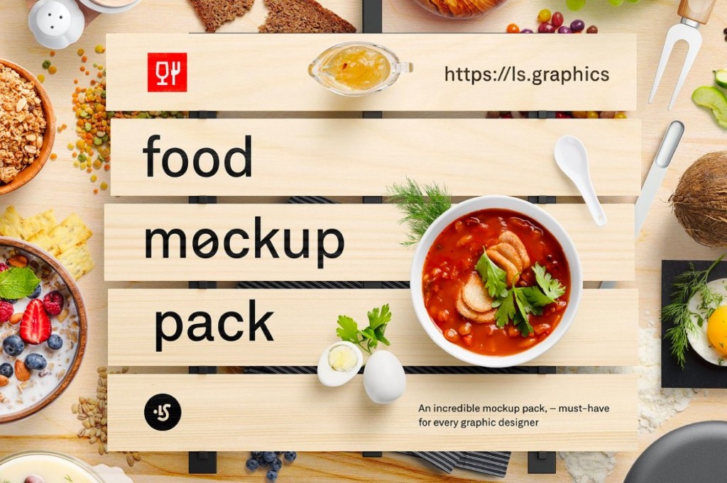 FOOD MOCKUPS PACK