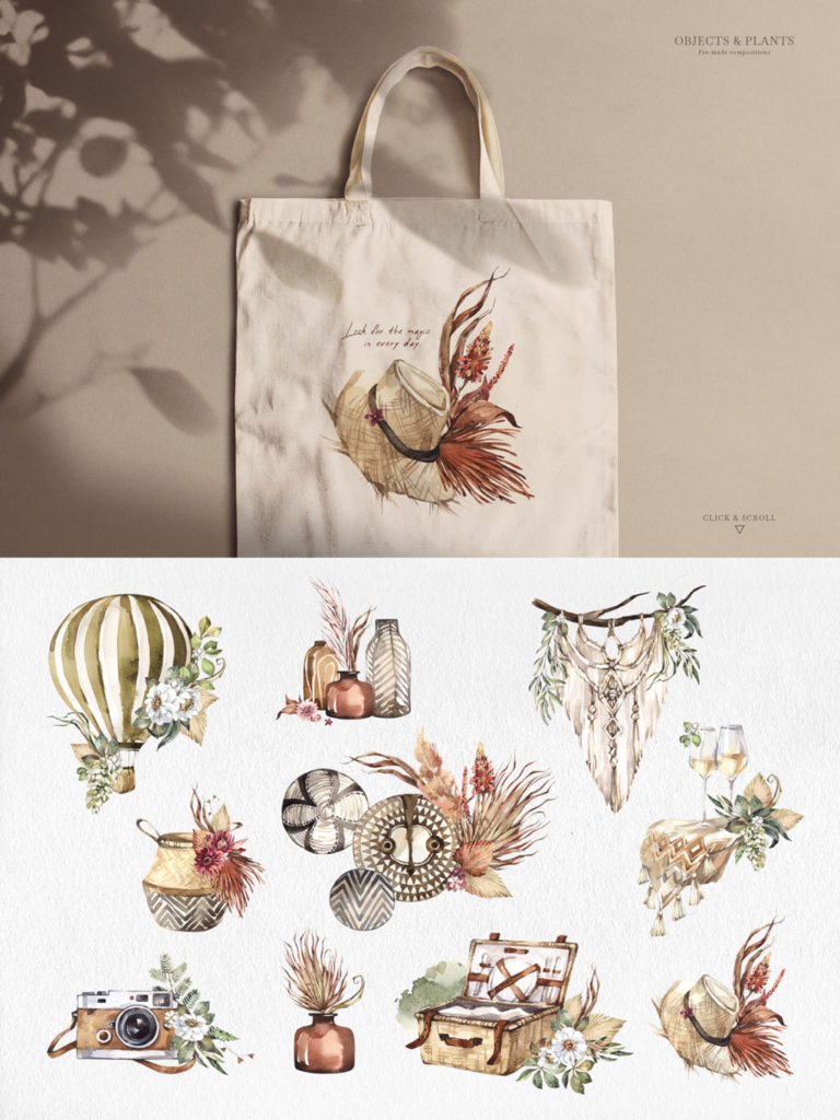SAVANNA – WATERCOLOR ANIMALS COLLECTION