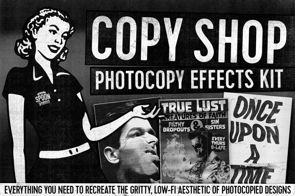 COPY SHOP PHOTOCOPY EFFECTS KIT