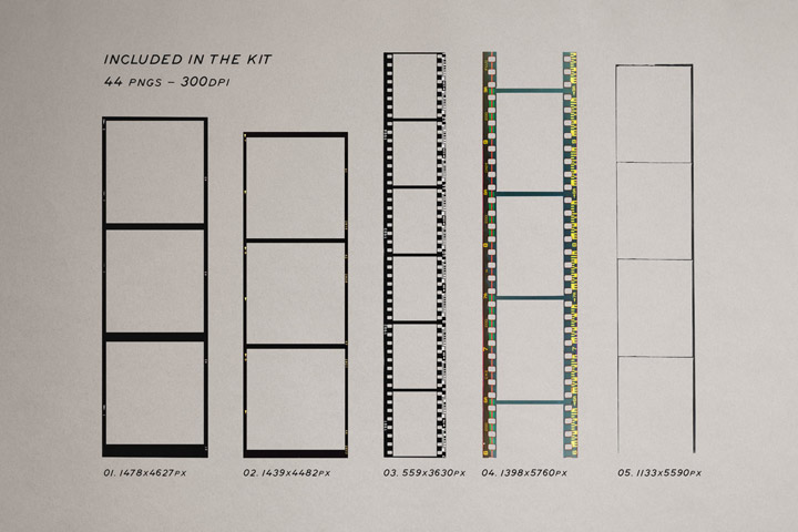 HIGH QUALITY FILM FRAMES KIT