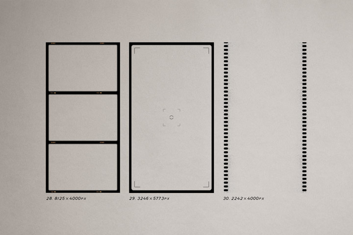 HIGH QUALITY FILM FRAMES KIT