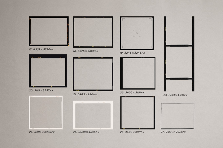 HIGH QUALITY FILM FRAMES KIT