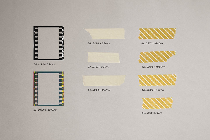 HIGH QUALITY FILM FRAMES KIT