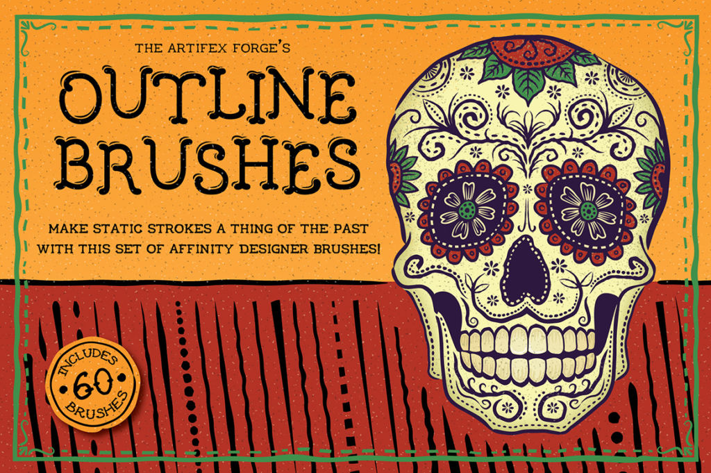FREE: Outline Brushes – Affinity Designer