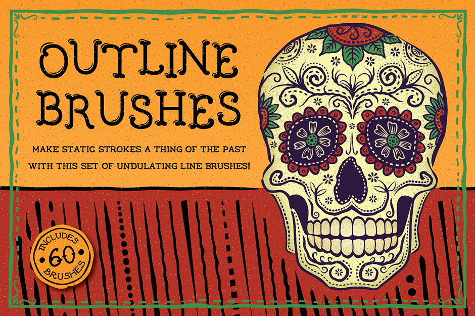 FREE: Outline Brushes