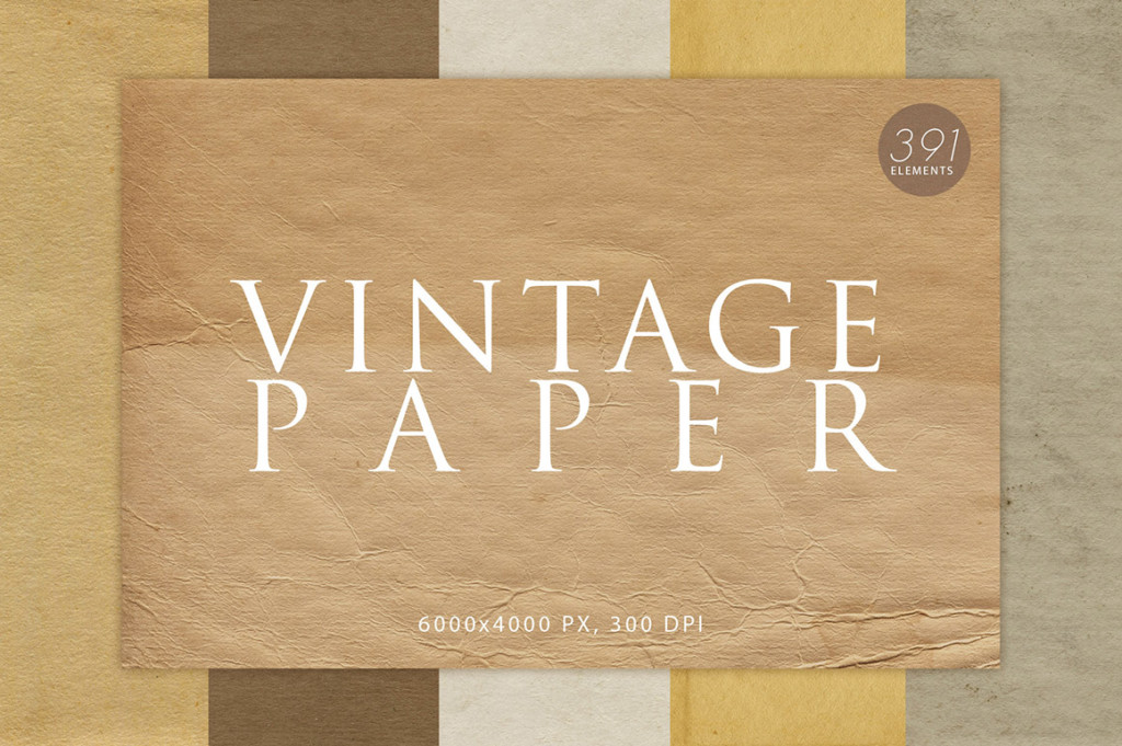 391 VINTAGE PAPER TEXTURES