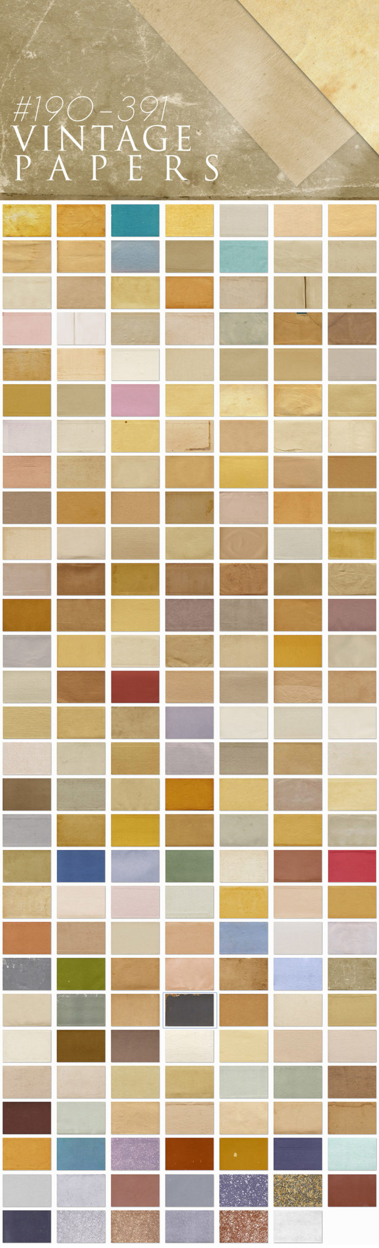 391 VINTAGE PAPER TEXTURES