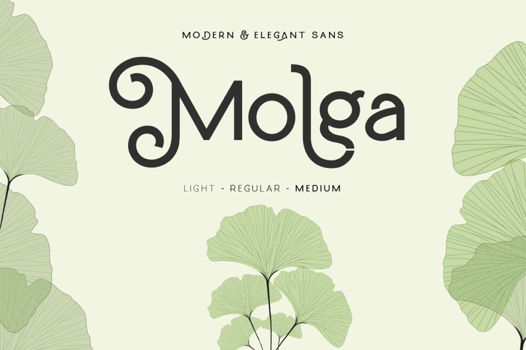 Molga font