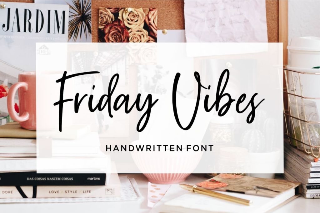 Friday Vibes – Handwritten Font