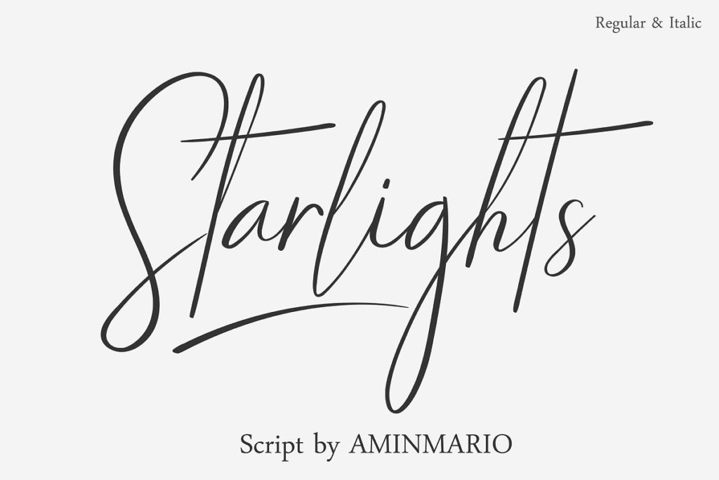 STARLIGHTS | A Classy Script