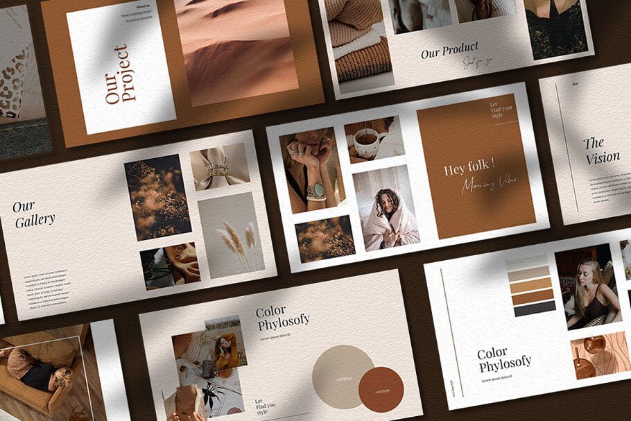 Brookline Powerpoint Template