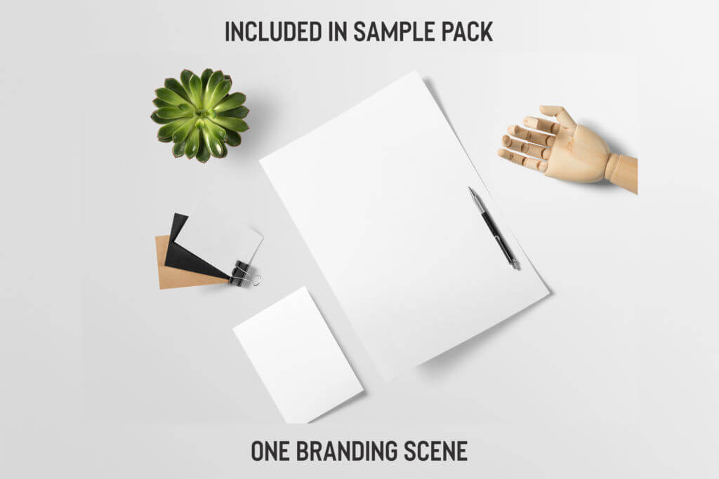 Free: Pre-Made Branding Scene
