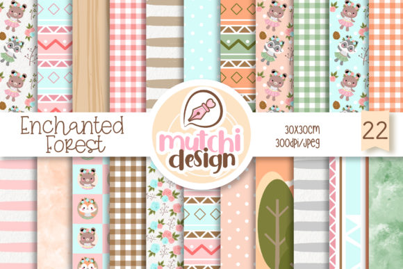 Enchanted Woodland Digital Papers