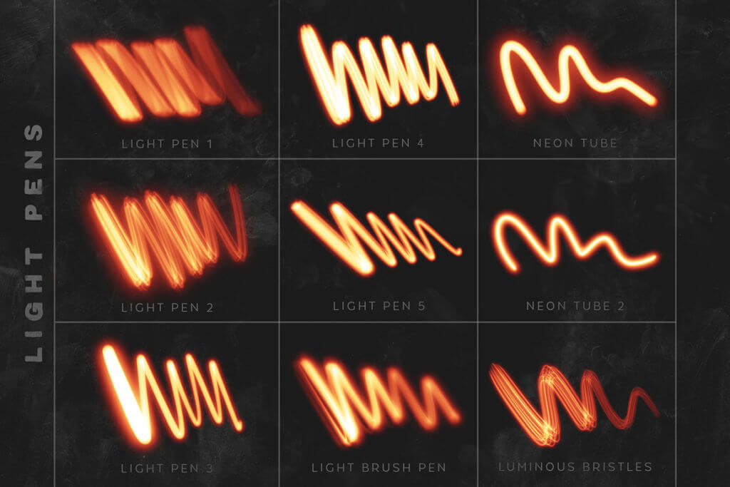 LIGHTS PROCREATE BRUSHES