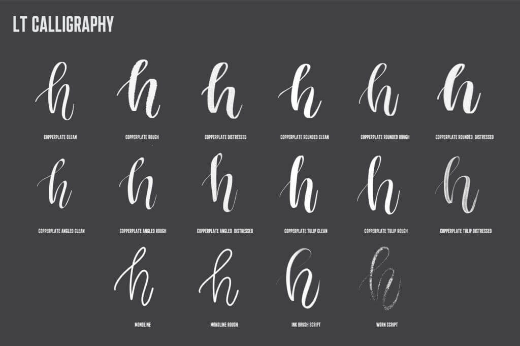 PROCREATE LETTERING TOOLKIT