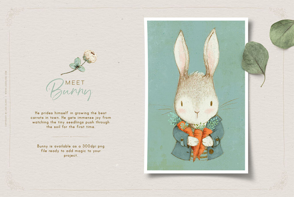 VINTAGE INSPIRED ANIMALS PORTRAITS & BOTANICALS