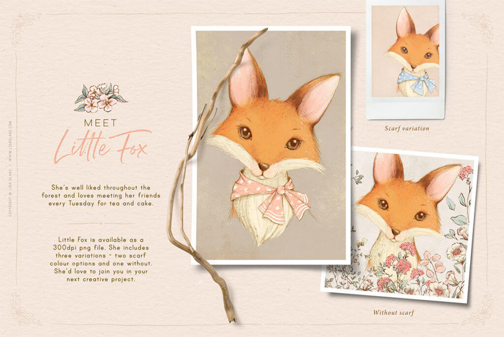 VINTAGE INSPIRED ANIMALS PORTRAITS & BOTANICALS