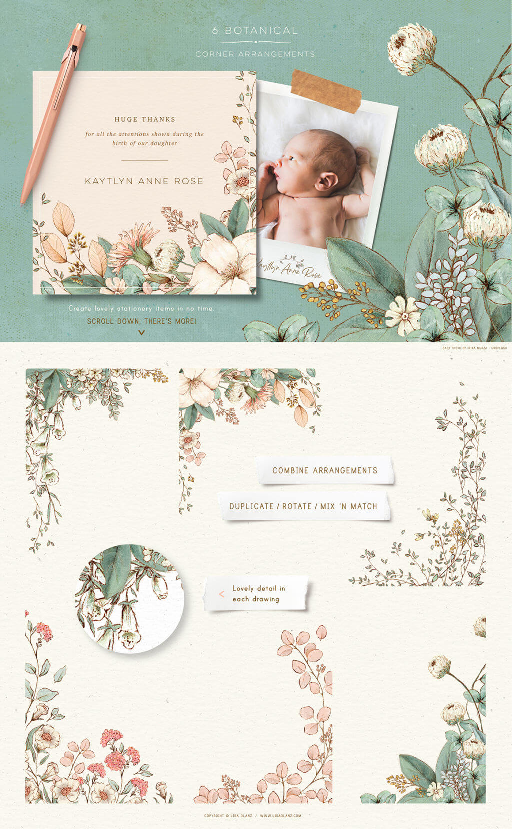 VINTAGE INSPIRED ANIMALS PORTRAITS & BOTANICALS