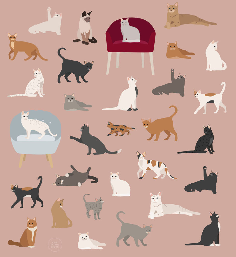 HER PORTRAIT ROOM CHARACTER CREATOR – DOGS AND CATS COLLECTION