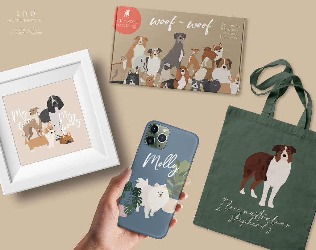HER PORTRAIT ROOM CHARACTER CREATOR – DOGS AND CATS COLLECTION