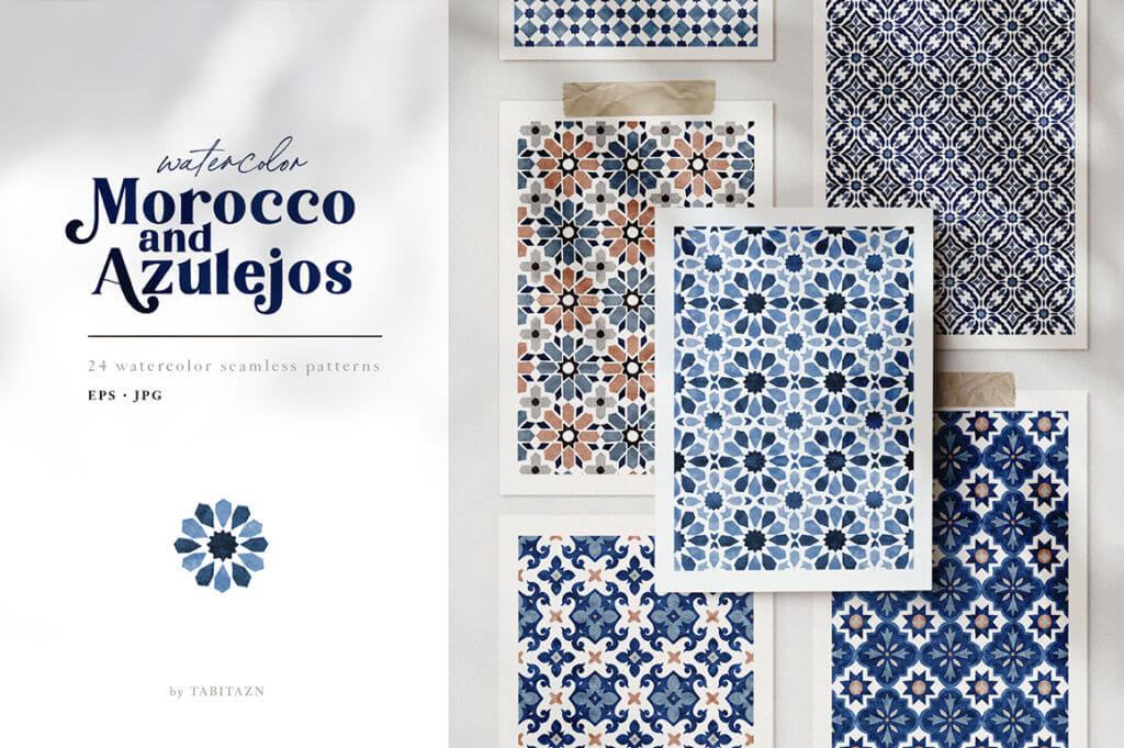MOROCCO & AZULEJOS PATTERNS