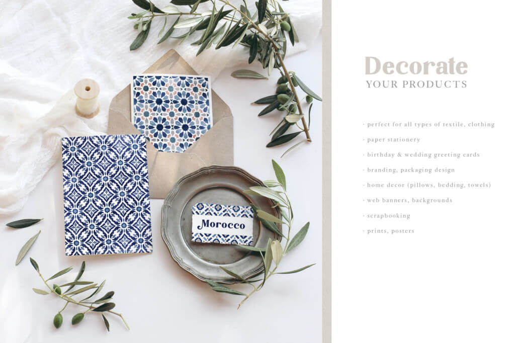 MOROCCO & AZULEJOS PATTERNS