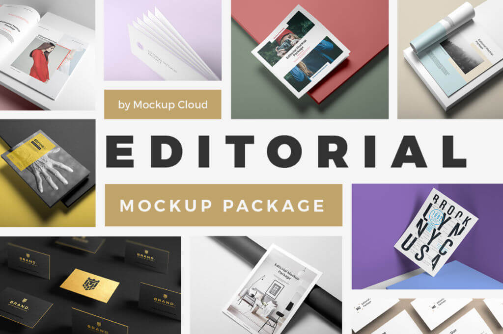 EDITORIAL MOCKUP PACKAGE