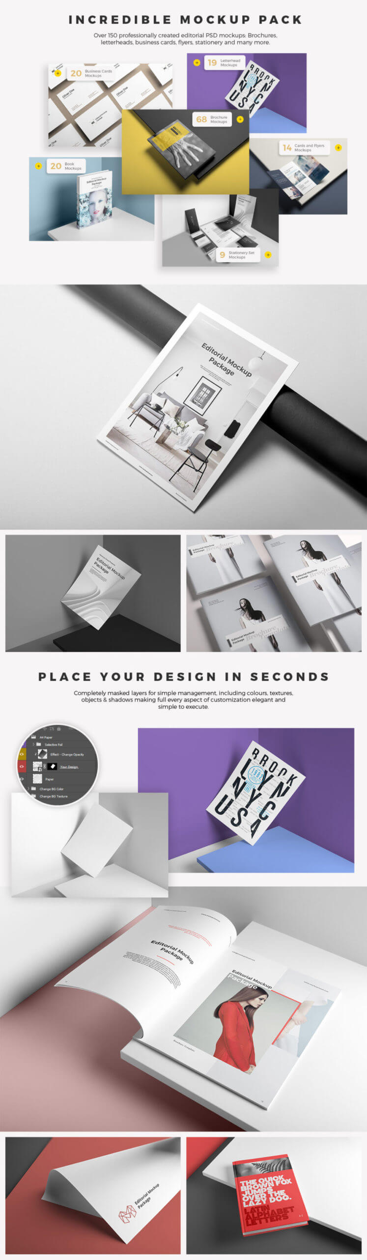 EDITORIAL MOCKUP PACKAGE