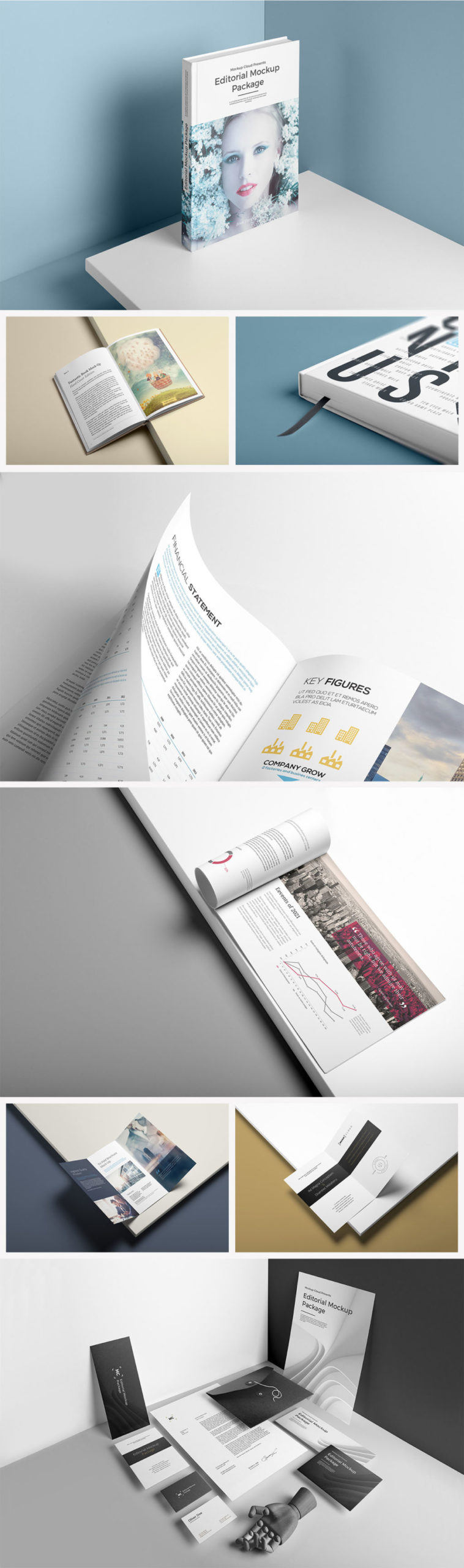 EDITORIAL MOCKUP PACKAGE