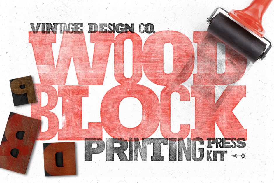 WoodBlock Printing Press Kit