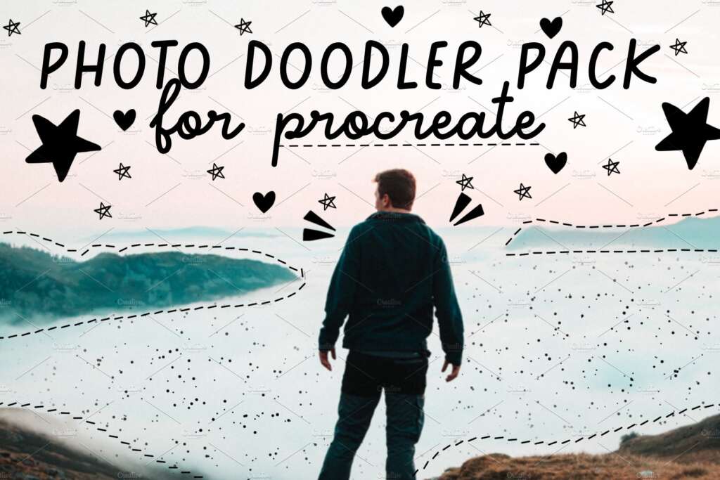 photo doodler pack for procreate