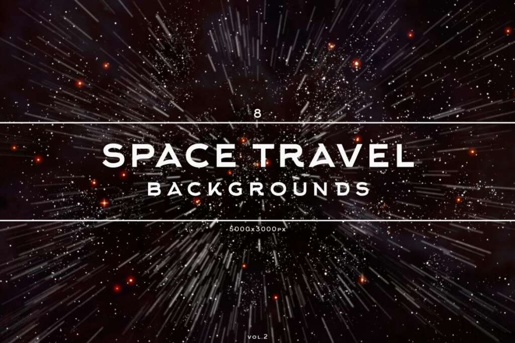 Free Space Travel Backgrounds Vol.2
