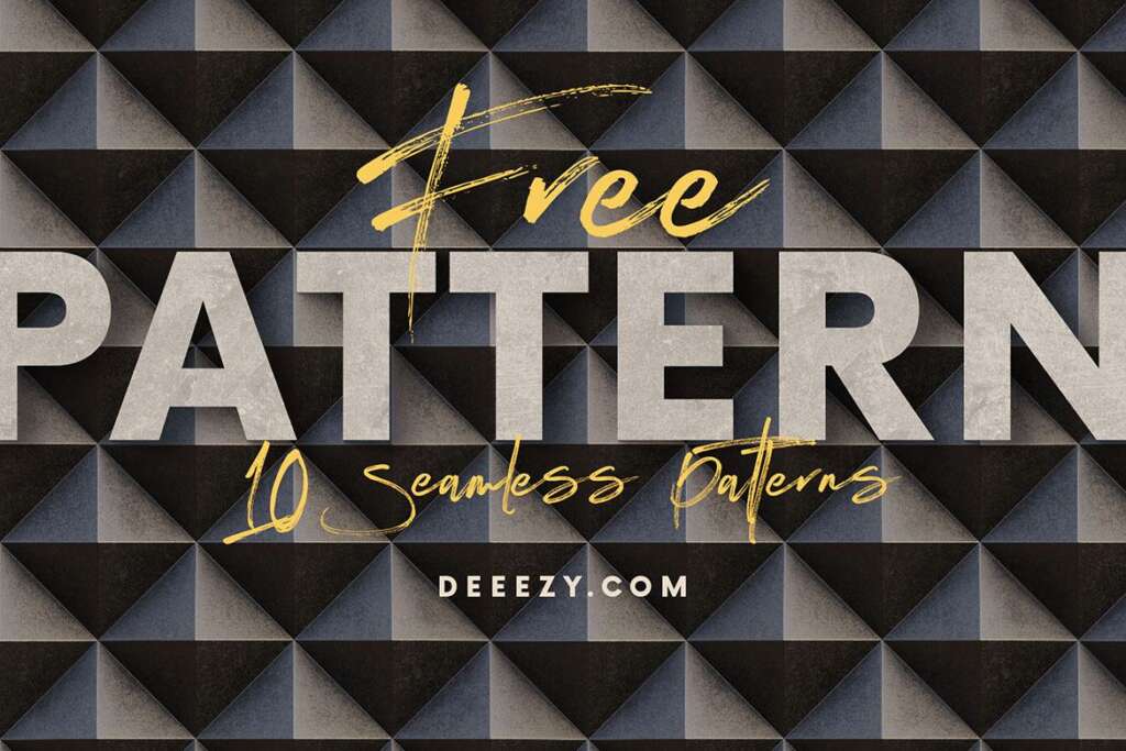 10 Free Seamless Futuristic Patterns
