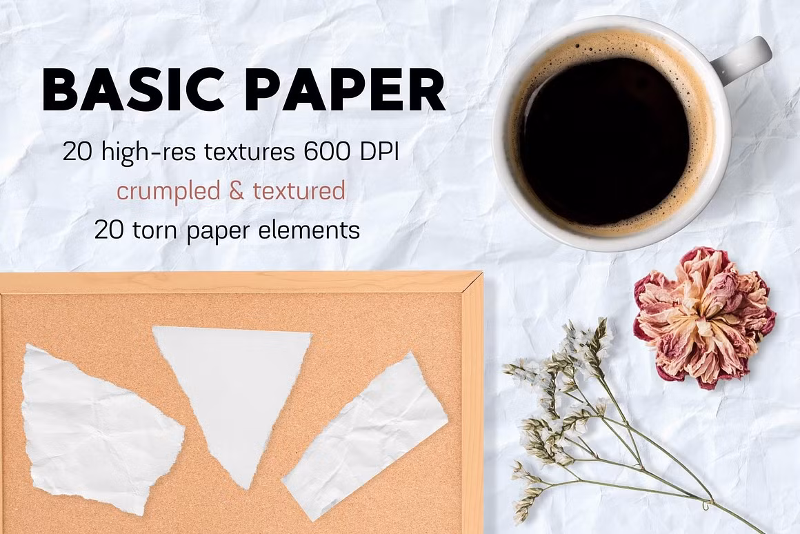 40 Paper textures