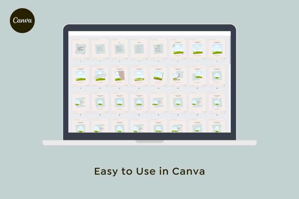 300 Instagram Template Canva Bundle - Carousel Post Portrait Story Reel Shorts Animated Social Media