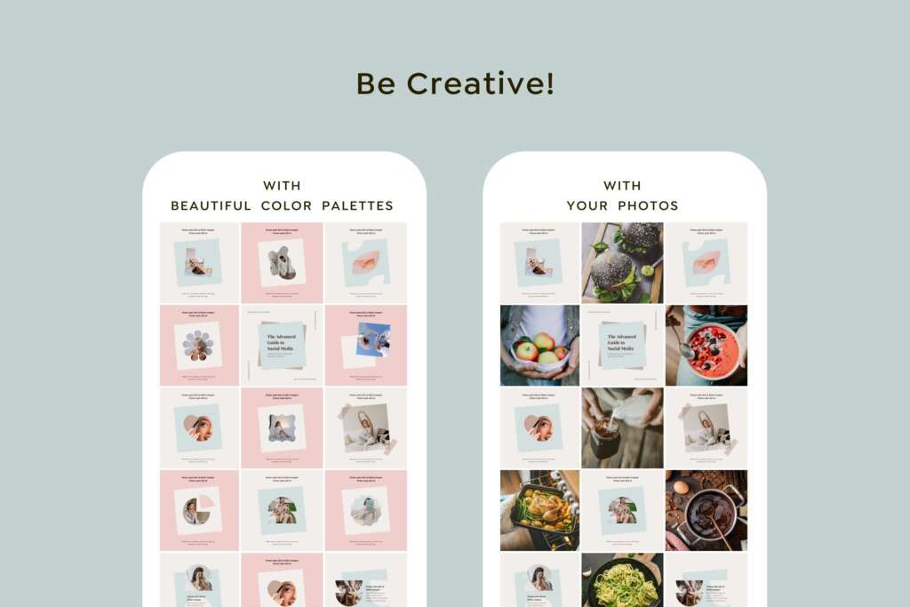 300 Instagram Template Canva Bundle - Carousel Post Portrait Story Reel Shorts Animated Social Media