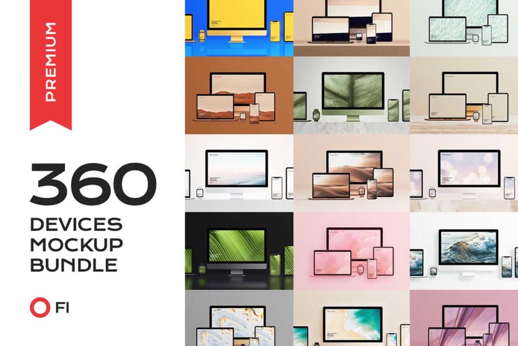 360 DEVICE MOCKUP BUNDLE